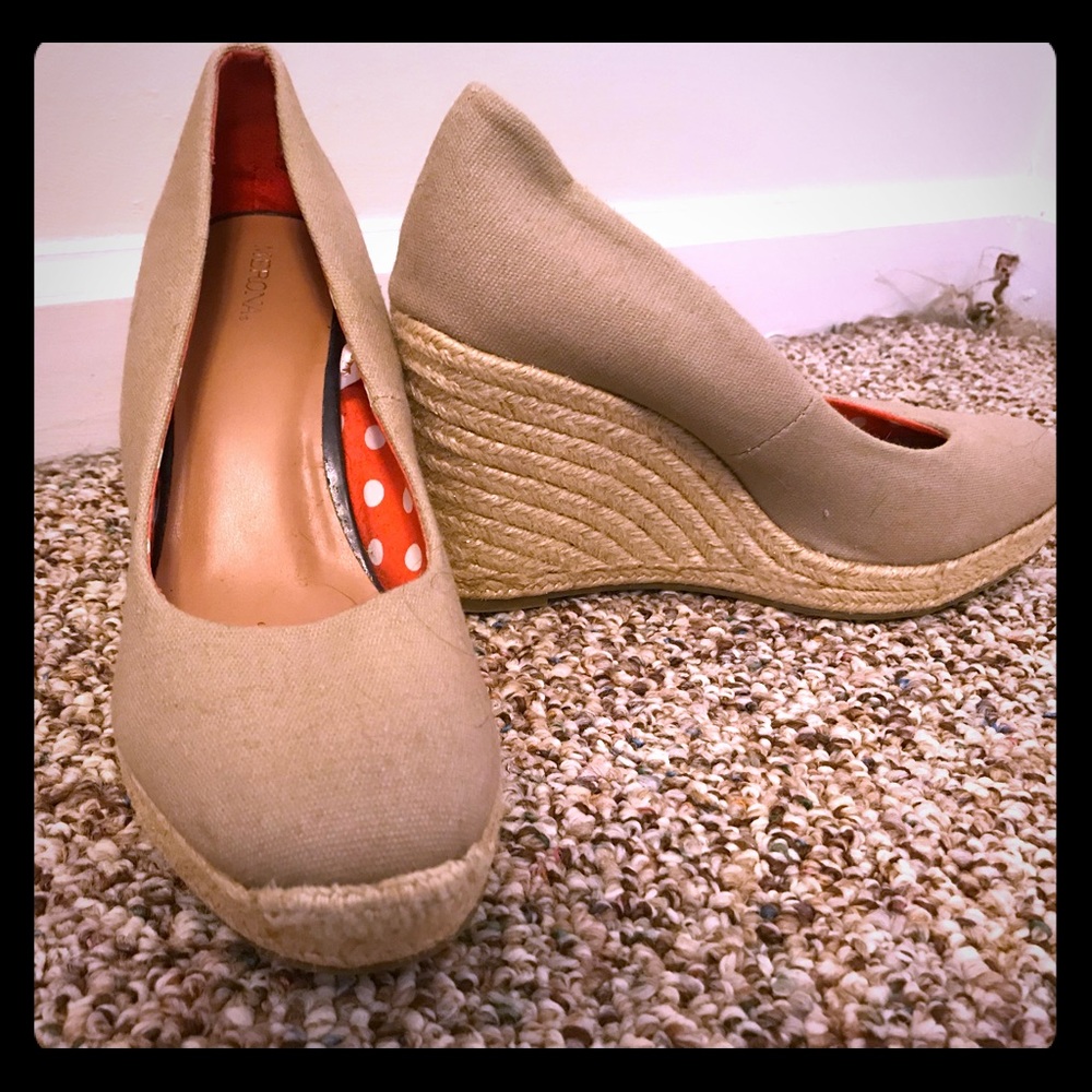 Merona Wedge 4” heels